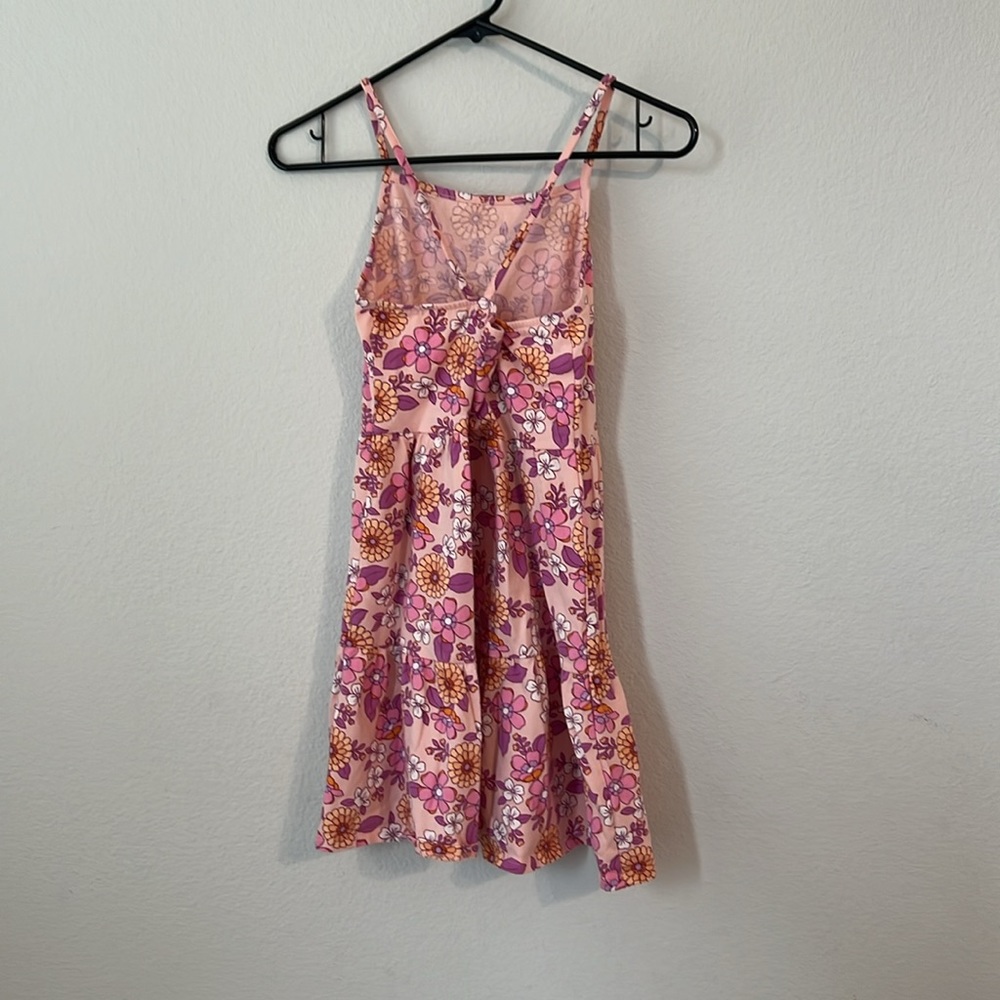 Girls Cat & Jack Floral Dress - XL 14 - Picture 6 of 7